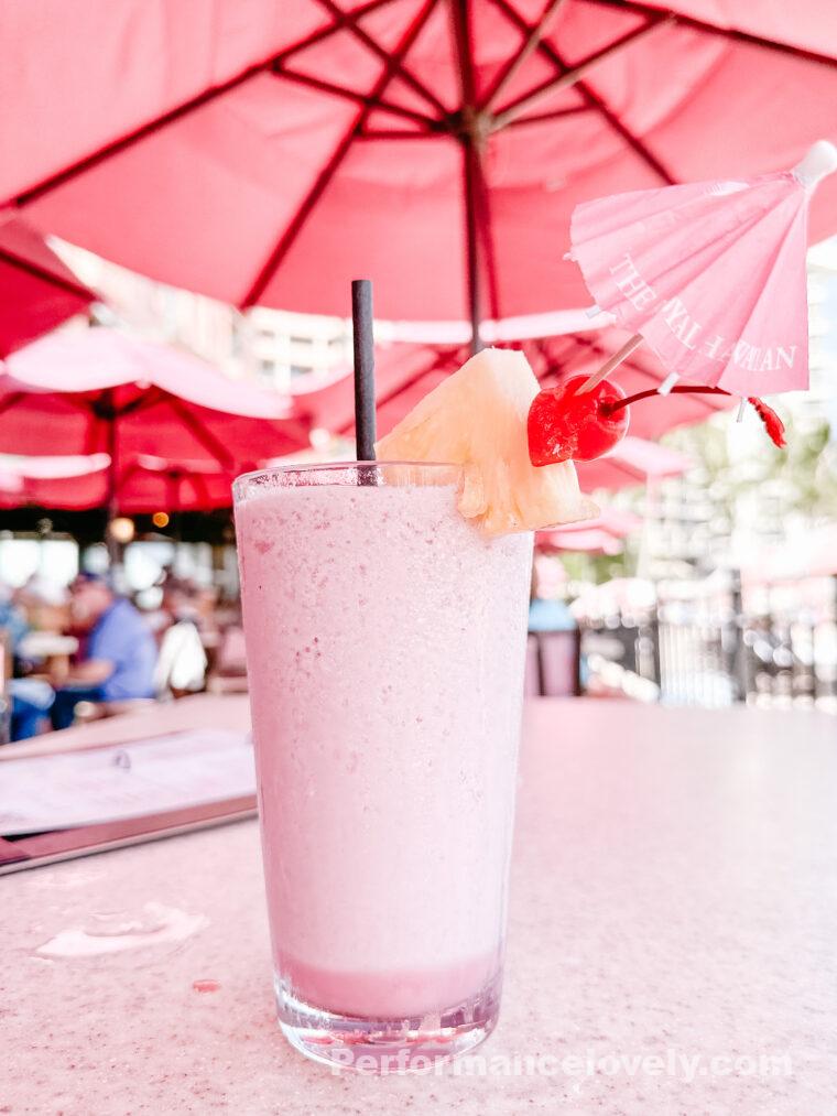 ロイヤルハワイアン メニュー 50's #1アクリルパネル入り ロイヤル