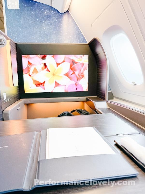 ANAフライングホヌA380ハワイ【ファーストクラス搭乗記】気になる